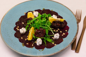 vegetable salad.seasonal salad.salad for vegetarians