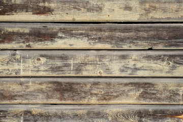 Old, shabby, rotten wooden wall. Background.