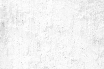 White Stucco Wall Texture Background.
