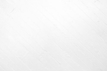 White Painting Wooden Fence Background.