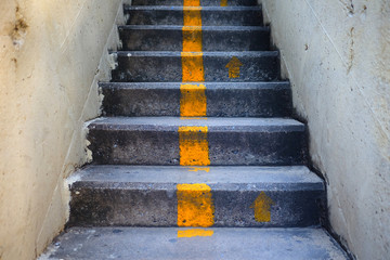 Close up Concrete Stairs Background.