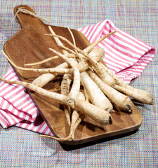 Heap of Parsnip Roots
