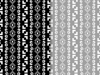 seamless geometric abstract pattern