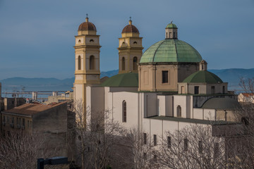 Cagliari, Sardinia, Italy. An ancient city with a long history under the rule of several civilisations.