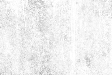 White Grunge Concrete Wall Texture Background with Water Stain.