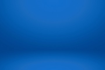 Abstract Luxury Marine Blue Room Background Using for Product Presentation Backdrop.