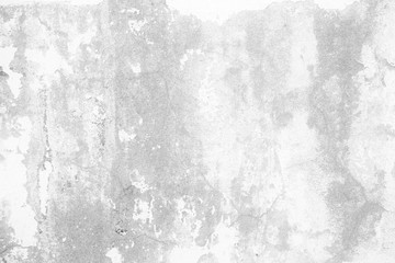 White Grunge Concrete Wall Background.