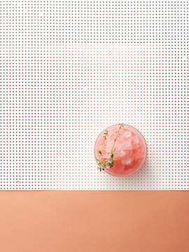 Rhubarb drink