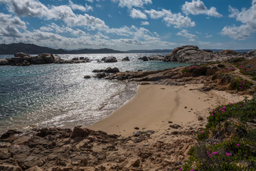 La Maddalena Archipelago National Park, on the coast of Sardinia province of Sassari,  northern Sardinia, Italy.