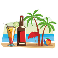 alcoholic drinks beverages cartoon