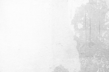 White Grunge Concrete Wall Texture Background.