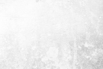 White Peeling Grunge Concrete Wall Texture Background.