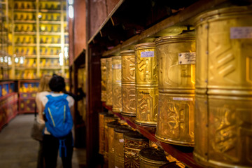 Temple inside