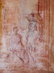 pompei pitture e colonne