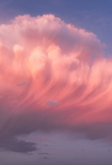 Clouds at sunset