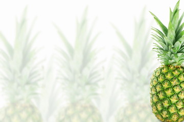 pineapple fruit texture as background