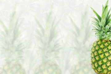 pineapple fruit texture as background