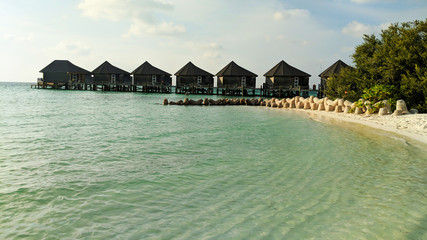 Malediven Überwasservilla