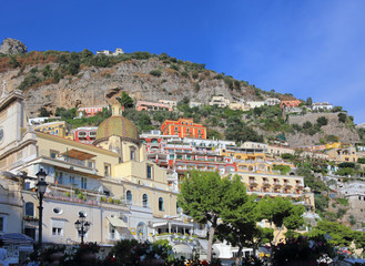 Obraz premium Positano Italy - the Amalfi coast