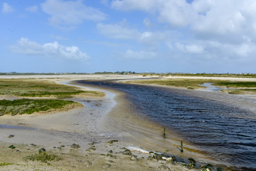 Dunes de Keremma, Site naturel protégé, Natura 2000, conservatoire du littoral, Plounevez Lochrist, Treflez, Finistère, 29
