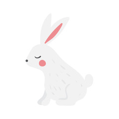 Happy Easter Bunny Vector illustration