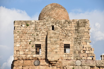 Sidon Crusader Castle Dome Detail, Lebanon