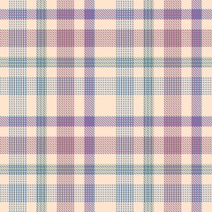Tartan, plaid pattern seamless vector illustration. Checkered texture for clothing fabric prints, web design, home textile.