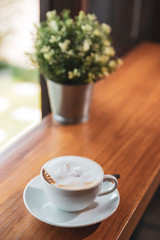 coffee at the window