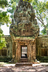 Gateway leading to the Terrace of the Elephants in Angkor Thom, Siem Reap, Cambodia