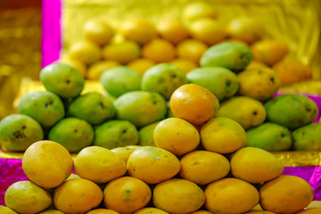 Naklejka na ściany i meble Mango fruit shop