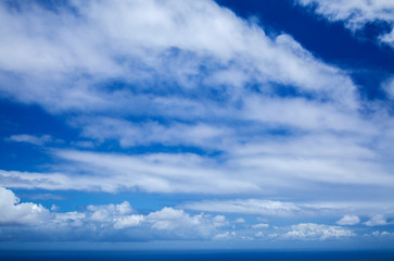 Fototapeta premium clouds over ocean