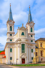 Fototapeta na wymiar A beautiful church in Esztergom, Hungary, Europe