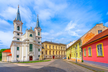 Fototapeta na wymiar A beautiful church in Esztergom, Hungary, Europe
