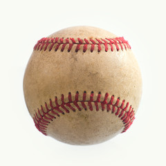 baseball ball on white background.