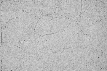 Gray concrete textures background. Damage. Cracked stone wall