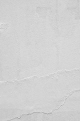 Obraz premium White paper blank crumpled background creased ripped torn posters placard grunge textures surface backdrop empty space for text