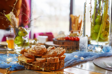 cheese brunch, blue cheese, delicacies
