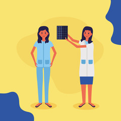 Fototapeta premium medical people staff