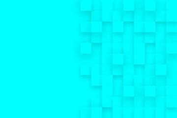 Abstract geometric background. Squares with shadows illustration.