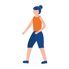 Fototapeta premium sport woman activity
