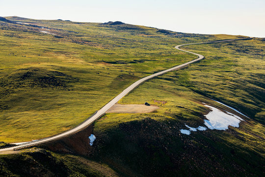 View from the Beartooth Highway; Cody, Wyoming, United States of America