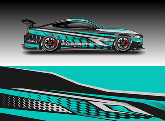 Car wrap designs vector . File ready to print and editable . Eps 10