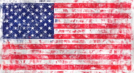 The United States of America Flag.