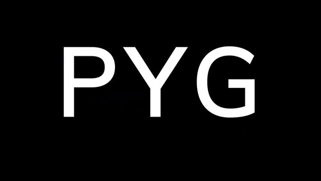 From the Glitch effect arises ISO code currency PYG. Then the TV turns off. Alpha channel Premultiplied - Matted with color black
