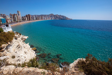 Fototapeta premium Benidorm in Spain