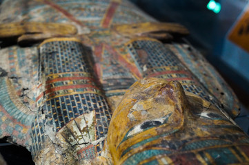 Sarcophagus mummy ancient tomb historical