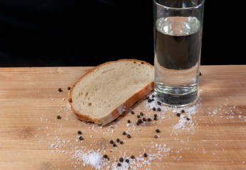 Poor food - fast, poor, hungry