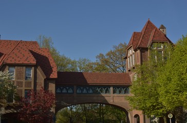 Forest Hills Queens Architecture Buildings Old Fashioned Bridge Tower