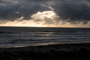 The Light Passes Through Couds