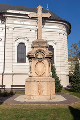 Fototapeta na wymiar Orthodox Cathedral Church of Saint George in City of Novi Sad, Vojvodina, Serbia